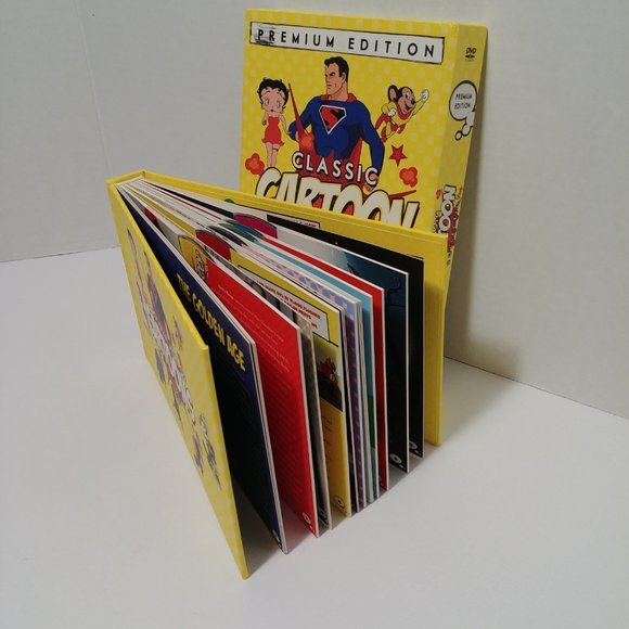 Classic Cartoons Collection DVD - 6 DVD Set + Book Premium Collectors Edition - Picture 9 of 11